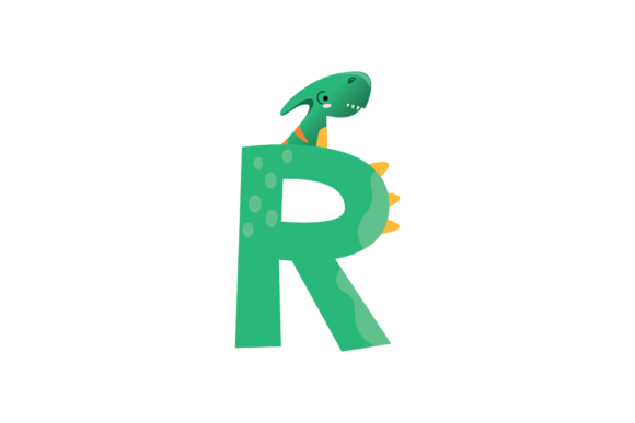 Download Dinosaur Alphabet Graphic Icon Cute - Cute Collection