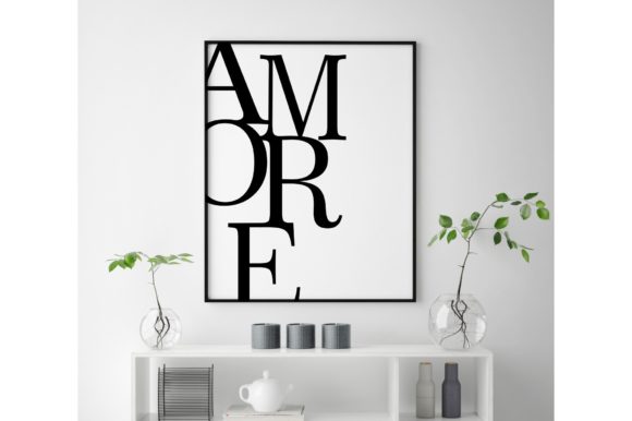 Download Amore / Love Printable Poster - Printable poster Collection