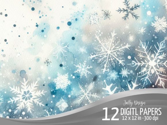 Download Blue Magic Winter Christmas Background - Winter Collection
